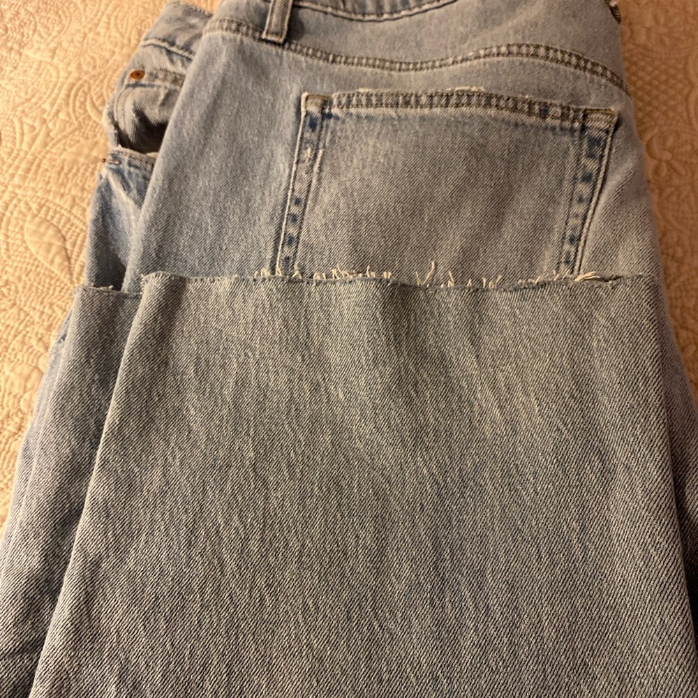 Brand new distressed woman’s jeans